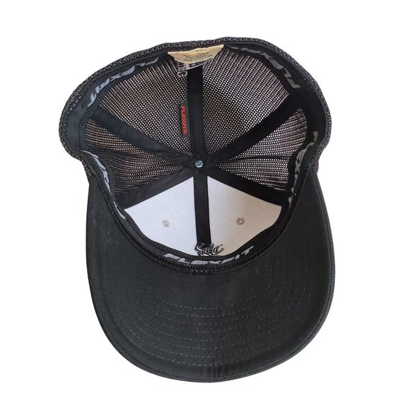 Browning Gray Wool Meshback Baseball Hat Men's Small Medium - Picture 7 of 10